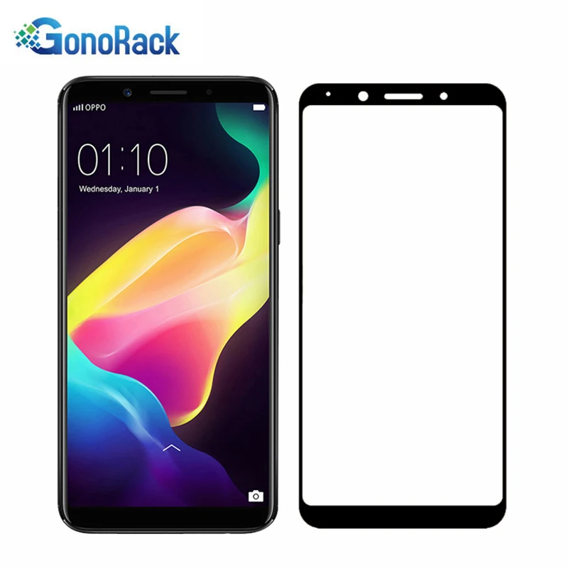 GonoRack закаленное стекло для OPPO F5 полное покрытие 9H защитная пленка
