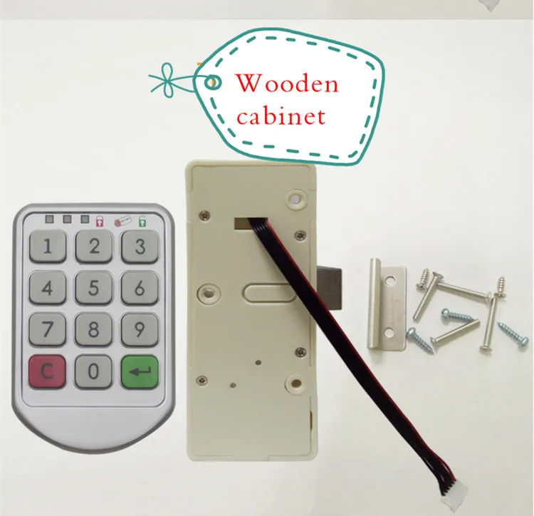 Durable metal Electronic Lock Digital Combination Lock Password Keypad