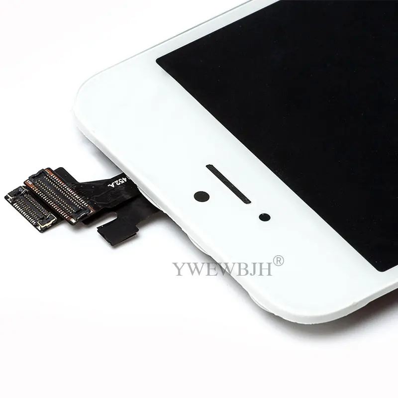 ЖК дисплей YWEWBJH для iPhone 5 запасная часть дисплея стеклянная сенсорная панель