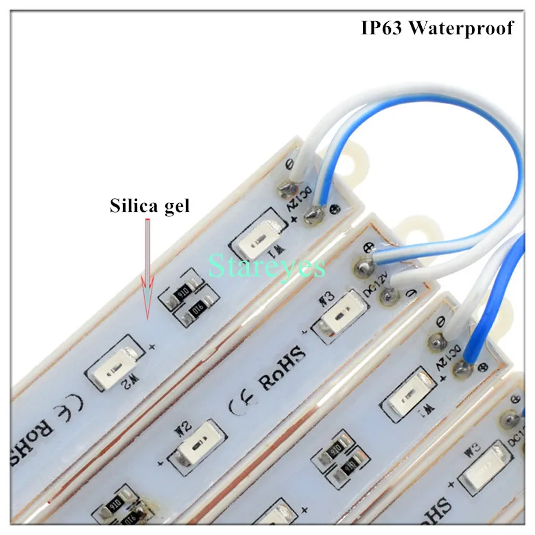 5000 шт. SMD 5630 5730 3 светодио дный DC12V светодио дный модуль IP63 IP65 Водонепроницаемый реклама светодио дный рекламы лампы накаливания Газа вывеска света