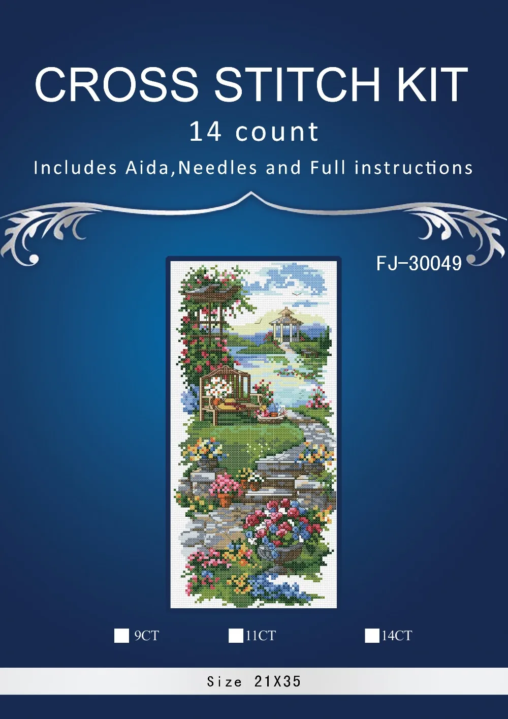 

1autumn trees 3 Counted Cross Stitch Cross Stitch Set Cotton Cross-stitch Kit Embroidery Needlework SIMILAR dim anchor