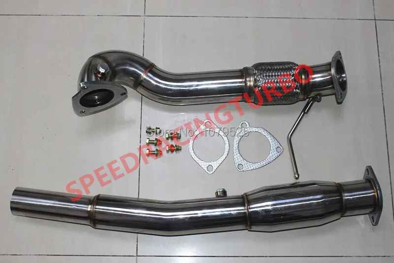 

STAINLESS TURBO DOWN PIPE DOWNPIPE FOR AUDI TT QUATTRO / S3 225 1.8T 2000-2006 Muffler hiflow