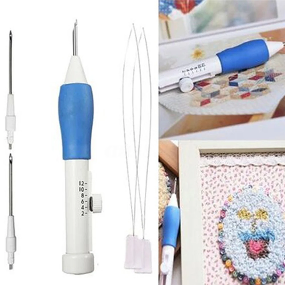 

Punch Needle Magic Embroidery Pen Textiles 6Pcs/Set Embroidery Tool Weaving Tool Stitching Cross Stitch Durable