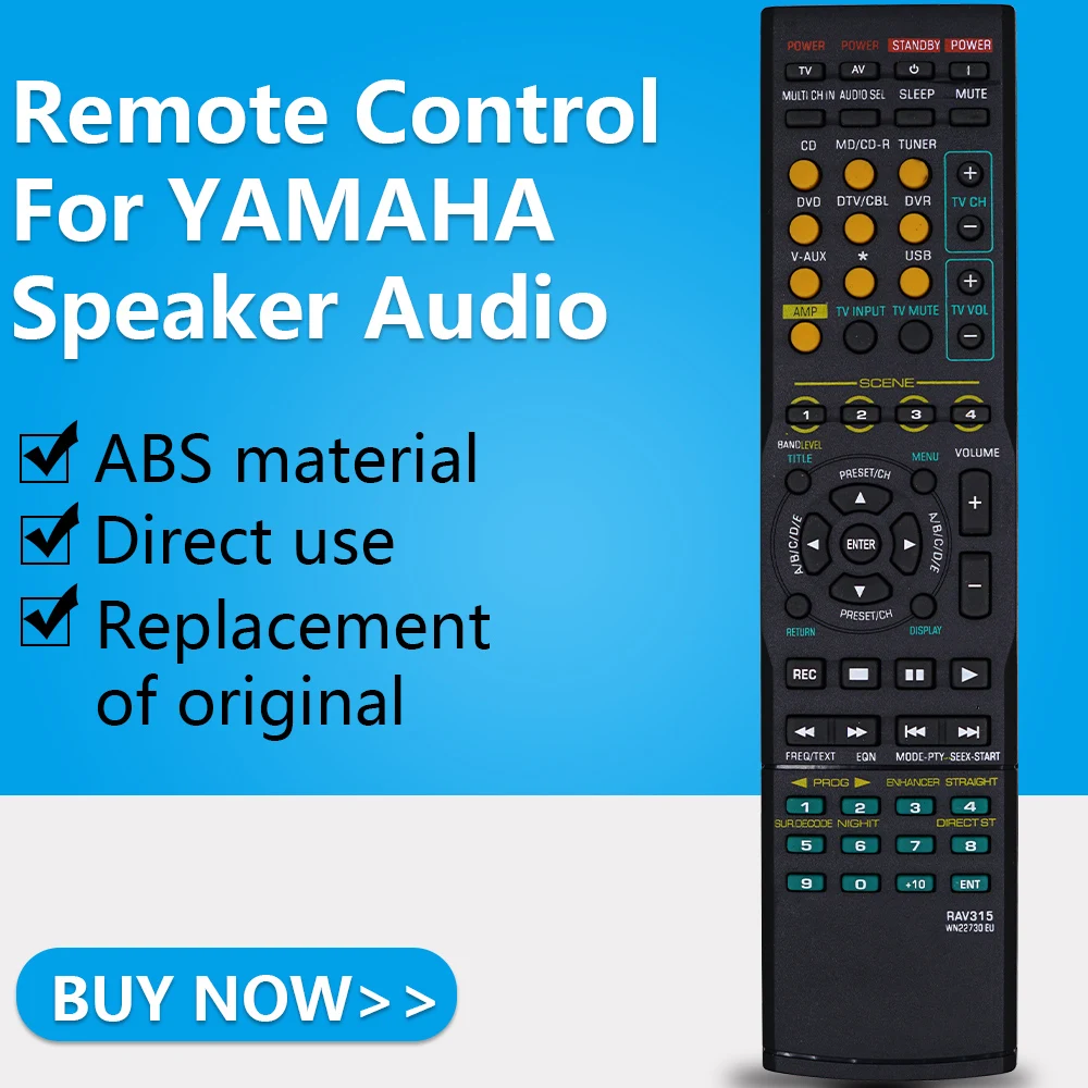 ZF для YAMAHA ЕС динамик аудио умный пульт дистанционного управления RAV315 HTR-6050 RX-V461