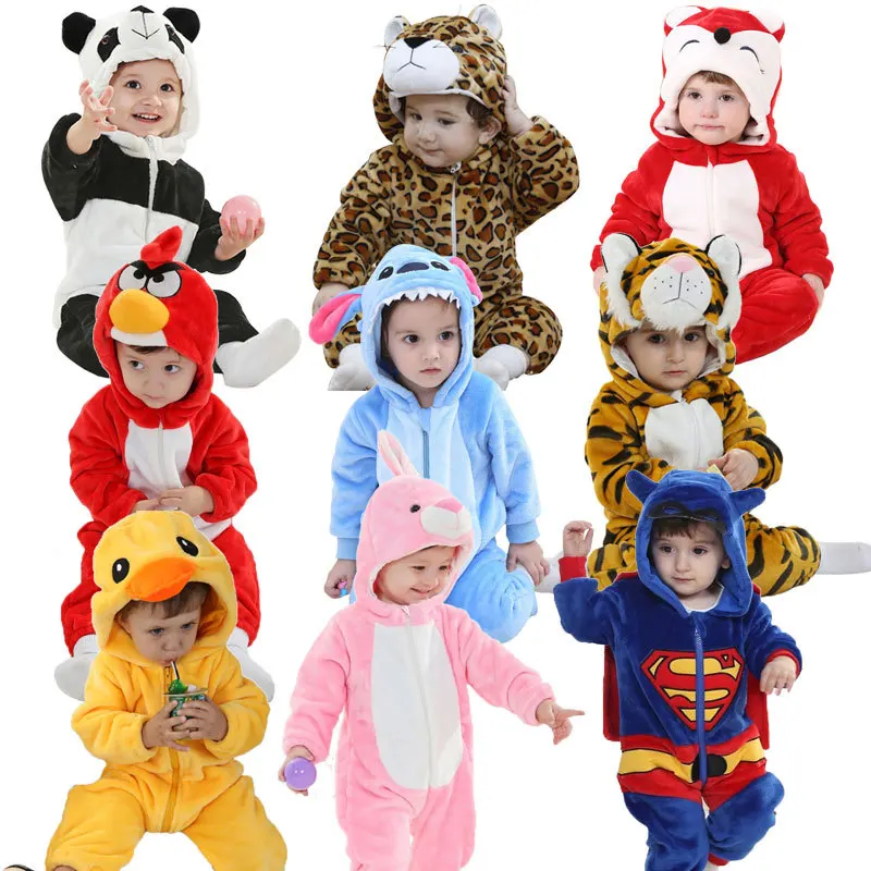 2019 Cartoon 1 To 2 Years Old Baby Clothing Sets Newborn Crawling