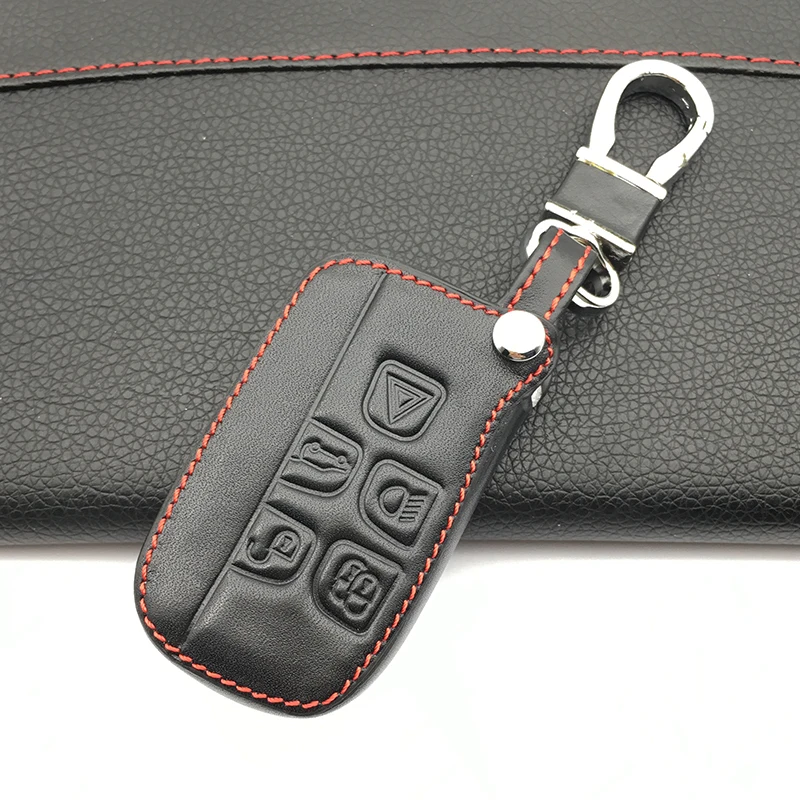 Кожаный чехол для автомобильного ключа Land Rover RANGE ROVER SPORT Evoque Freelander 1 2 Found 3 4 A8 A9|starline