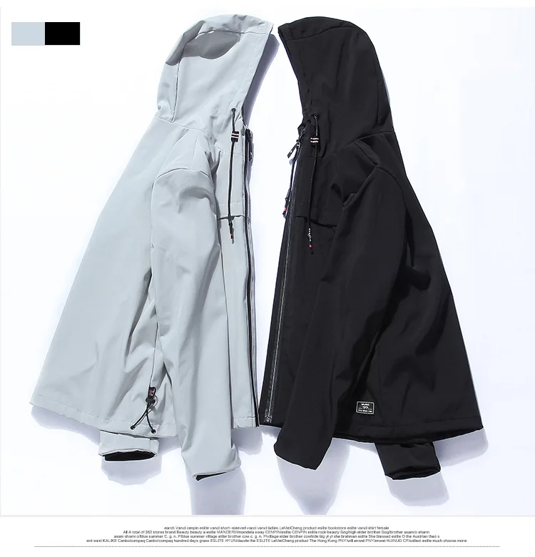 Aufdiazy Outdoor Hiking Jacket Men Spring Autumn Thin Coat Fishing Trekking Windbreaker Soft Shell Light Waterpoof Jackets IM040 (2)
