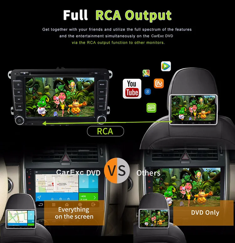 Flash Deal 7 Inch Android 9.0 2 Din Car DVD Player For VW Golf Tiguan Skoda Fabia Rapid Seat Leon Skoda CANBUS Wifi GPS BT USB Radio 27