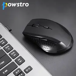 Powstro Проводная Мышь 1600 Точек на дюйм 2.4 ГГц игровой Мышь эргономичный дизайн USB приемник для ПК