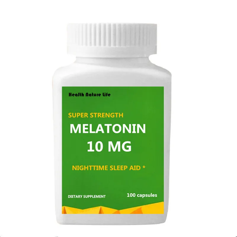

MELATONIN STRESS RELIEF & SLEEP AID 10mg 100 pcs/bottle