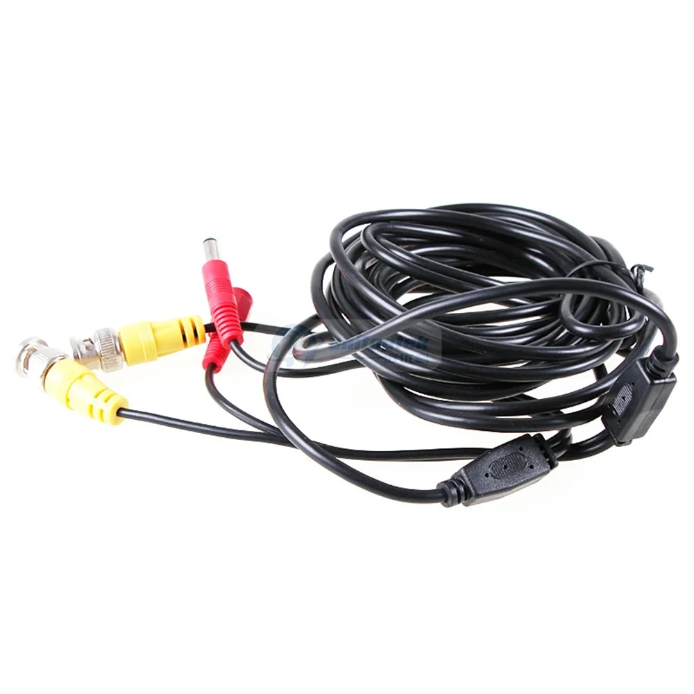 Кабель питания BNC для камеры видеонаблюдения 5/10/15/20/30/50 м|plug and play|cable forcable power |