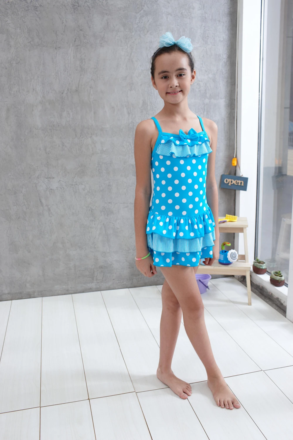 One Piece Girls Swimwear Swimsuit Child Bathers Teen Swimwear Girls Bathing Suits Baby Girl