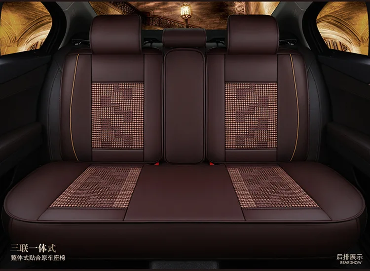 Чехлы для автомобильных сидений Кожаная подушка модная Ferrari GMC Savana JAGUAR Smart Lamborghini