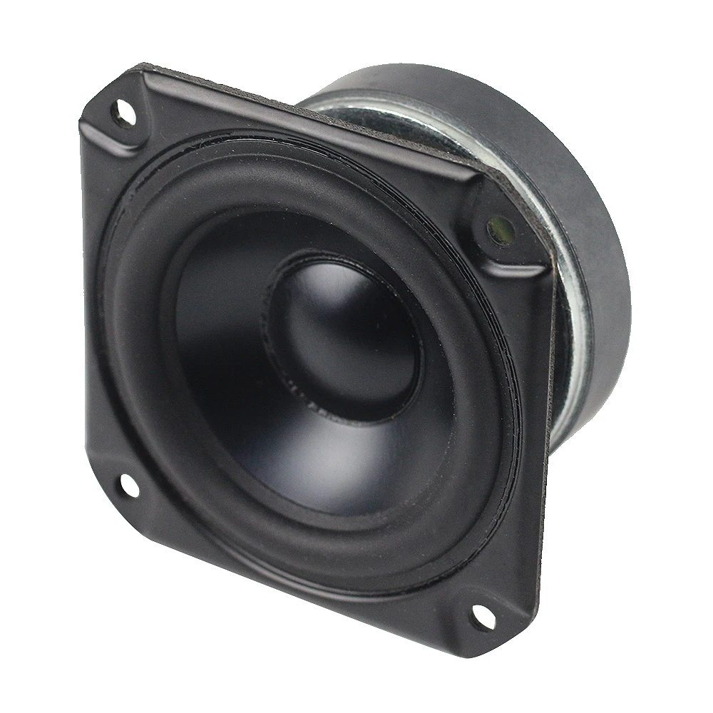 SALE GHXAMP 3 INCH 4OHM 40W Full Range Speaker Rubber Tweeter Midrange