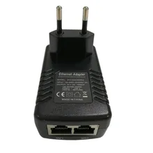 POE инжектор Ethernet питания PoE адаптер 24 В POE pin4/5(+), 7/8(-) Ethernet адаптер для Mikrotik Ubiquiti 24 в продукты