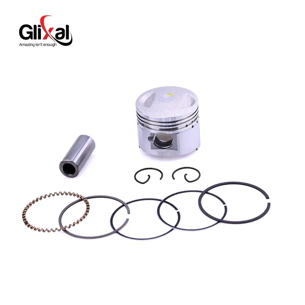 Поршневой комплект Glixal GY6 для мопеда 49cc 50cc 139QMB 139QMA 39 мм кольцо резервуара ROKETA JALON