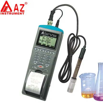 

AZ9861 PH Meter PH Data Recorder Electronic PH meters With Printer Fishing Aquaculture Water Quality Monitor Detector