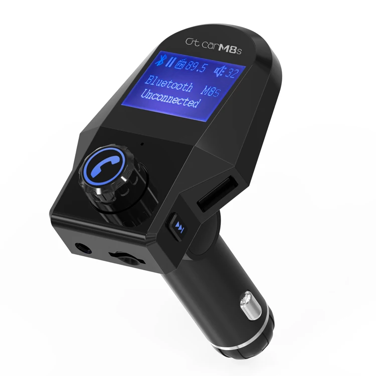 USB TF автомобильное зарядное устройство с MP3-плеером FM-трансмиттером Aux