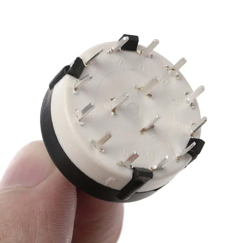 6W - Buona Qualità 1st Class Post Rotary SWITCH 2 POLI 6 VIE 2P