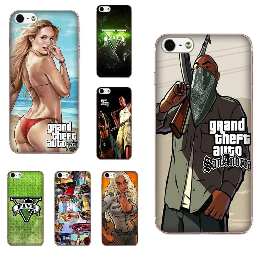 Для Sony Xperia Z Z1 Z2 Z3 Z4 Z5 compact Mini M2 M4 M5 T3 E3 E5 XA XA1 XZ Premium мягкие чехлы Grand Theft Auto Gta 5 1 |