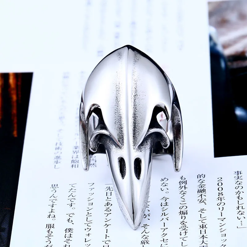 Beier new store 316L Stainless Steel ring high quality punk animal ring for men fashion jewelry LLBR8-287R US size