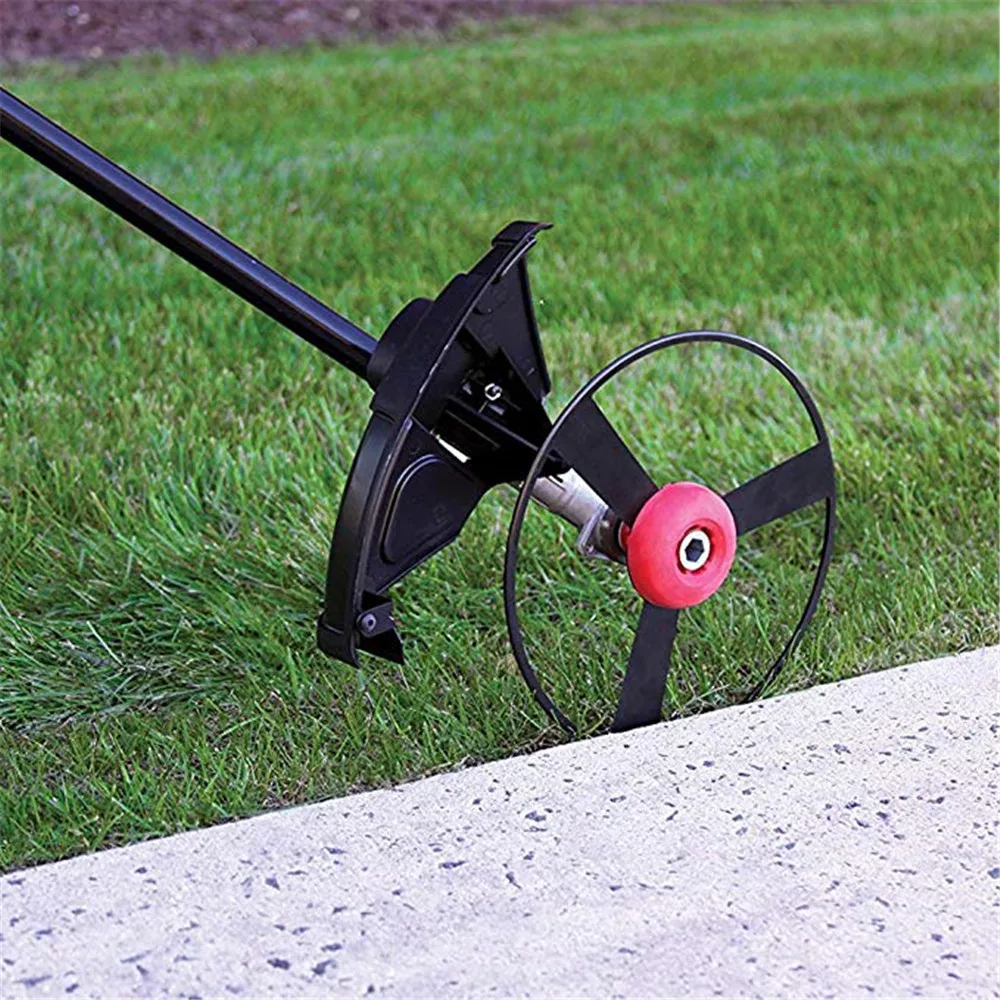 

Powerful Gas Trimmer Head Iron Steel Solid Lawn Care Tool Home Garden Gas Trimmer Accessory for Trimming Hedging Edging Mowing