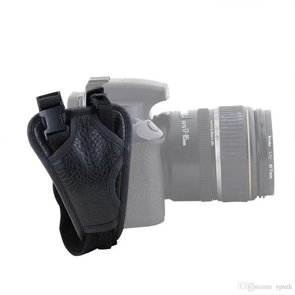 DSLR Camera PU Leather Grip Rapid Wrist Strap Soft Hand Grip Camera Bag Universal for Canon