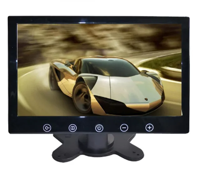 Moniteur TFT d'entrée 9 pouces 2CH pour caméra de vidéosurveillance 1
