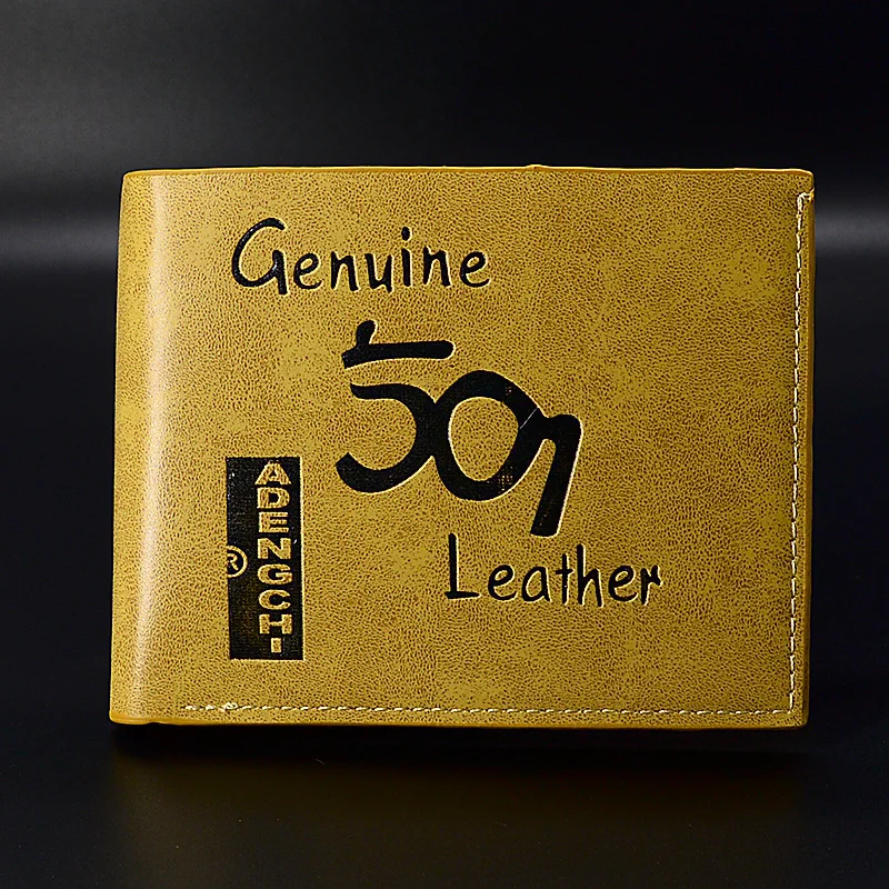 

Creative Wallet Male Leather Credit Card Purse Money Fashion Small Boy Wallet Dollar Designer Short Money Wallets ID Holders