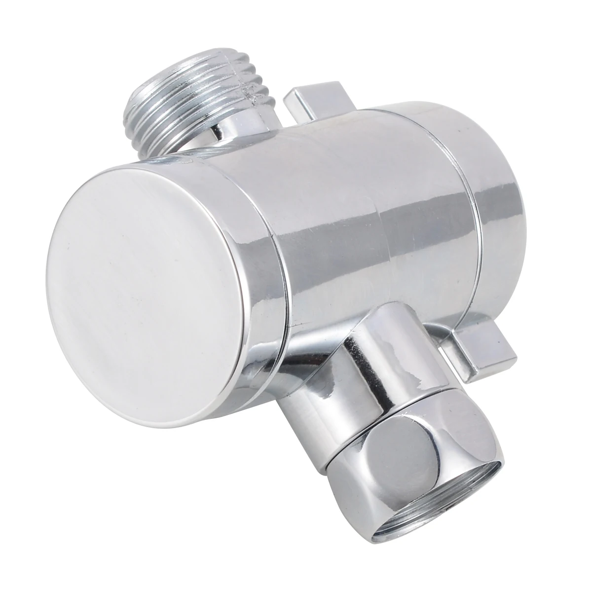 1/2 Inch Three Way T-adapter Diverter Valve Adjustable Shower Head Arm Mounted Diverter Valve For Bathroom Hardware Accessory