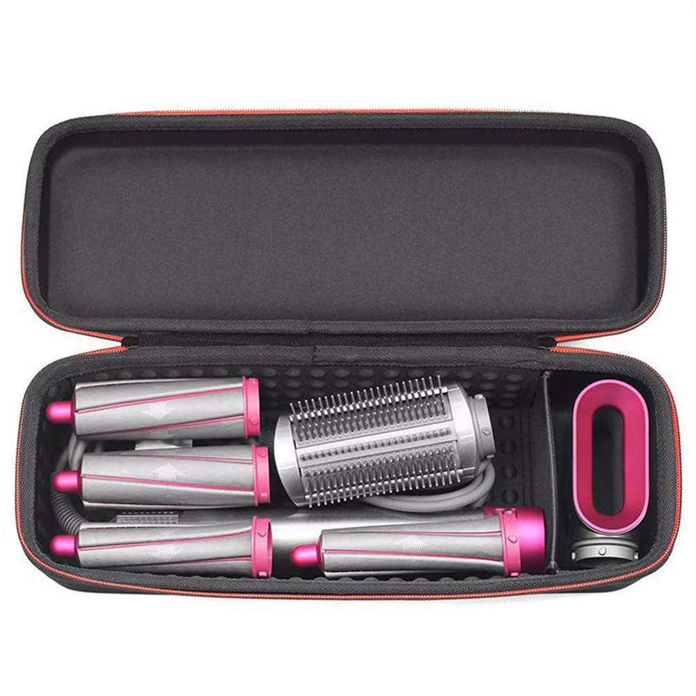 Custodia Da Viaggio Portatile Con Cerniera Borsa Nera Per Dyson Airwrap Smooth Hair Styler Curling Stick E Set Completo Borsa Impermeabile