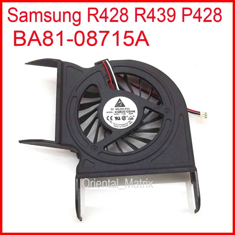 Кулер для ноутбука Samsung P428 R428 R439 новый KSB05105HA-8G99 кулер процессора бесплатная
