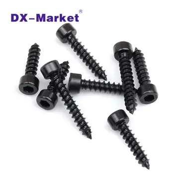 

M6 self tapping speaker bolts , carbon steel hexagon socket head cap bolt 16mm-60mm ,A007