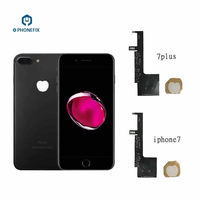 PHONEFIX Adjustable 16 Colors Logo Light Flex Cable Night Glow Colorful Logo Replace Parts for iPhone 6 6P 6S 6SP 7 7P PHONEFIX Adjustable 16 Colors Logo Light Flex Cable Night Glow Colorful Logo Replace Parts for iPhone 6 6P 6S 6SP 7 7P
