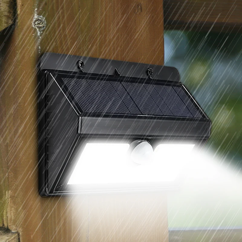 

Smuxi Waterproof 20 LED Solar Light Outdoor 2835 SMD PIR Motion Sensor Solar Power LED Garden Wall Lamp Security Pathway Light