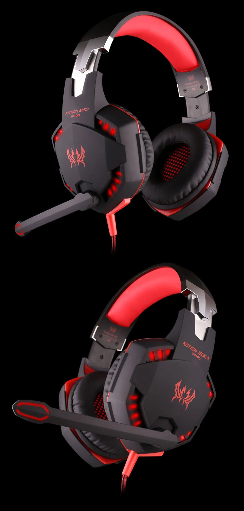 Vibration Function Professional Gaming Headphone 18