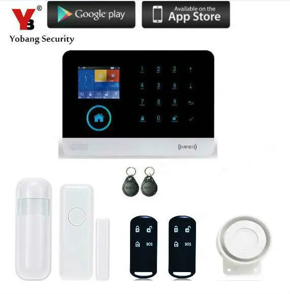Yobang Security Touch Keypad House 3G Alarm system Wireless WIFI/SMS SMS APP controlled Home Security Alarm Kits 3G WIFI Alarma цена Yobang Security Touch Keypad House 3G Alarm system Wireless WIFI/SMS SMS APP controlled Home Security Alarm Kits 3G WIFI Alarma цены онлайн