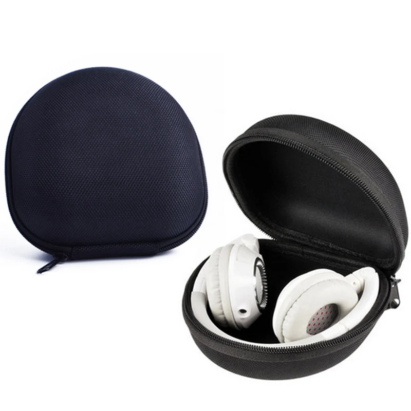 Buy Portable Zipper Headphone Case Headset Carry Pouch