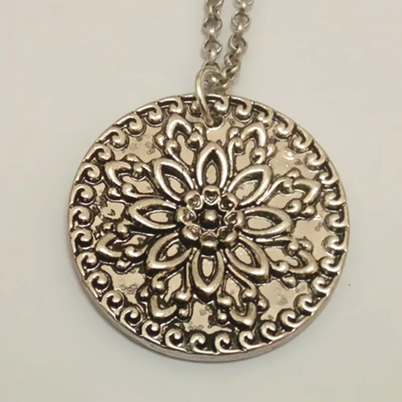 silver dahlia jewellery