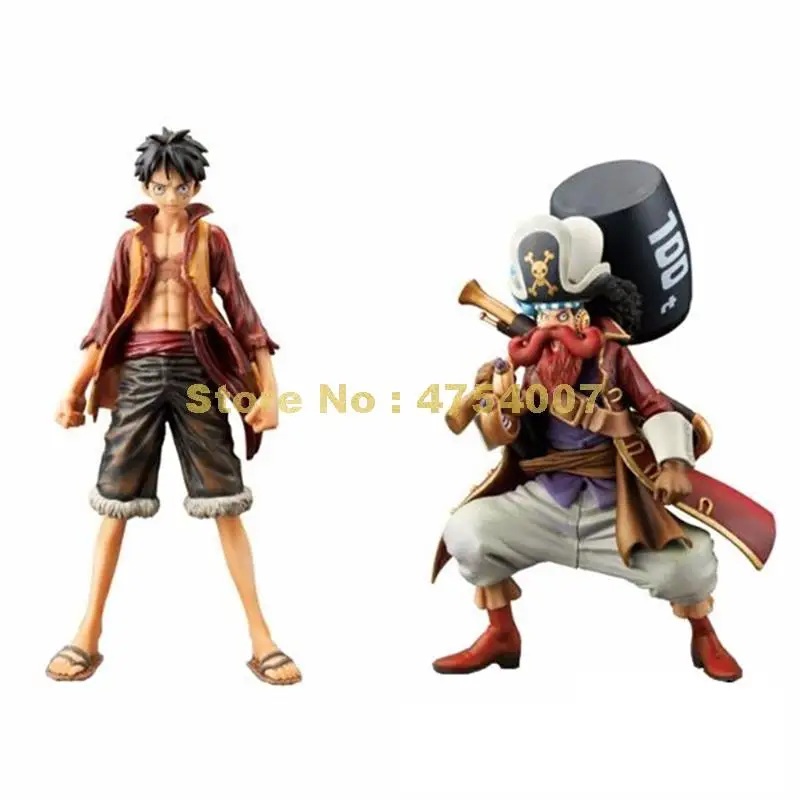 

anime one piece usopp luffy after 2 years the new world pvc action figure collection model 16-18cm Toy