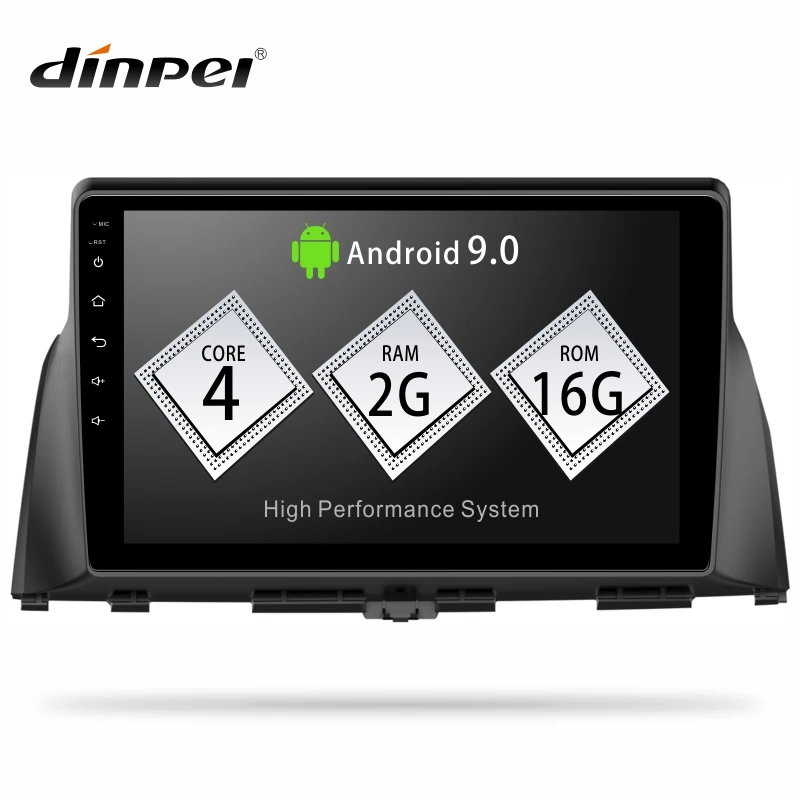 

Dinpei Android 9.0 Car DVD Player GPS Navigation Multimedia for KIA Optima K5 Radio 2016 2017 2018 MP5 WIFI Carplay Android Auto