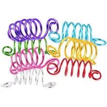 10 шт. оплетка дреды бусины манжеты зажимы оплетка спиральная для оплетки крутые волосы звенья кольца трубы для укладки волос аксессуары для наращивания