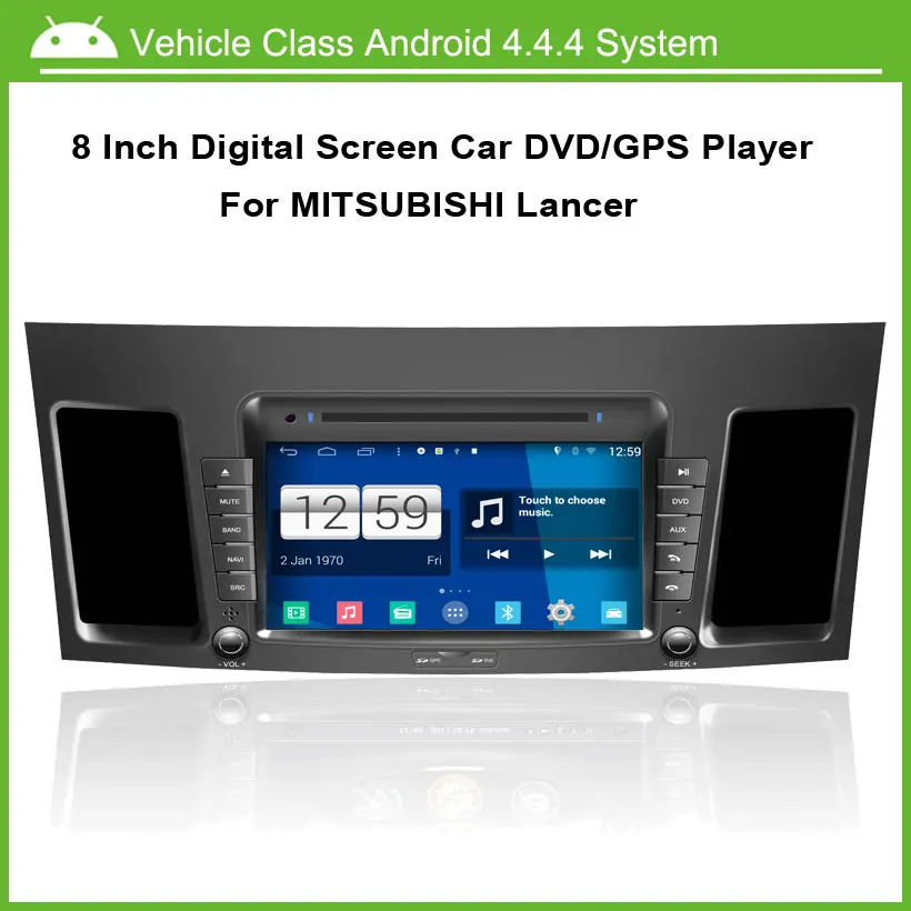 Android Car DVD Player For Mitsubishi Lancer 2010 2011 GPS navigation