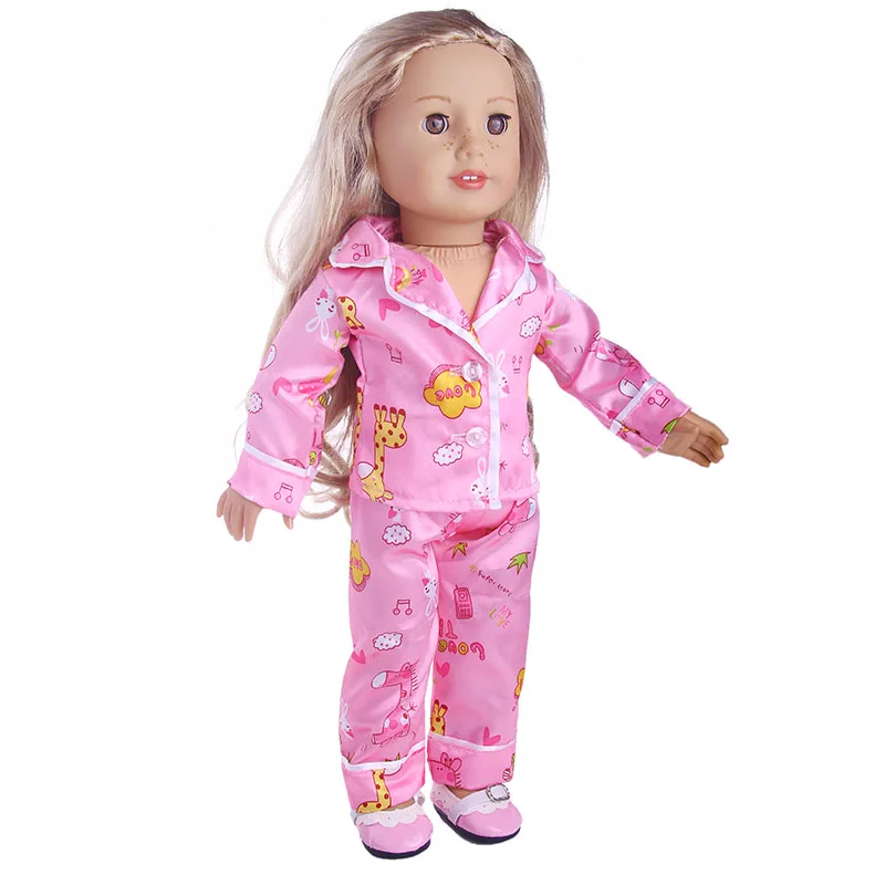 Женские пижамы с принтом для Америки 43 см аксессуары кукол|dolls accessories|baby bornaccessories
