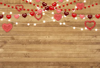 

Photography backdrops wood wall sweetheart Valentine's Day party Studio Background baby backgrounds for photo studio