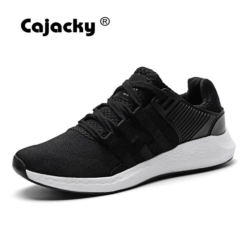 

Cajacky Men Shoes Summer Breathable Mesh Casual Shoes Fashion Brand 2018 Men Sneakers Plus Size 46 Boosts Lace Up Shoes Unisex