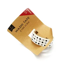 

B 3 pcs and paper color masking tape scrapbooking packing diy decoration style literary materials school stationery items WH2