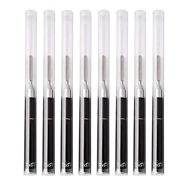 Double-ended Unha Arte Forro Escova Caneta Pintura Náilon Multifunções Desenhar Manicure Ferramenta Sswell 6 Double-ended unha arte forro escova caneta pintura