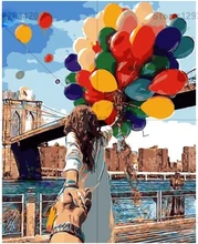 

Diamond Painting Cross Stitch Pattern Diamond Embroidery Lover colorful balloon diamond Mosaic Resin Home Decor DIY diamond art