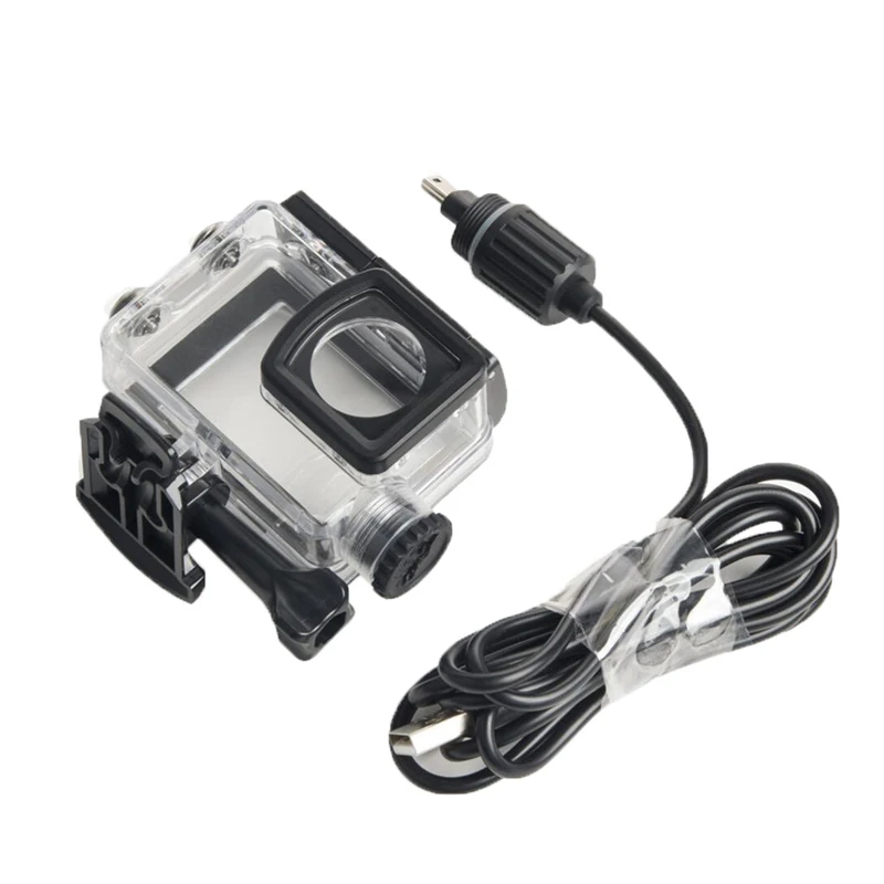 Motorcycle Waterproof Case protection Housing Charging Case With USB Cable For SJCAM SJ6 Legend  SJ7 Star Camera Accessories (8)